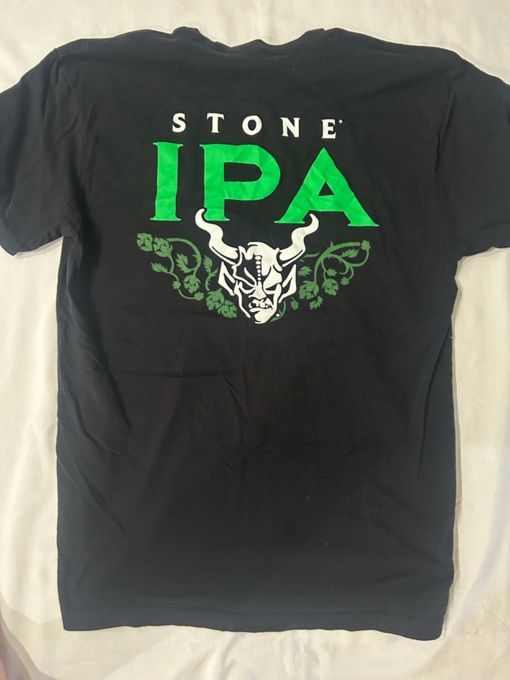 IPA Black Short Sleeve Graphic T-Shirt